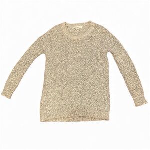 BCBGeneration Black and White Long Sleeve Sweater